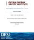 Ocean Energy Safety Institute