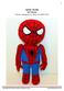 Spider Buddy. Kid Heroes Pattern designed by Mary Smith 2015