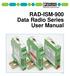 RAD-ISM-900 Data Radio Series User Manual