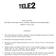 TELE2 AB (PUBL) DOCUMENTS FOR THE ANNUAL GENERAL MEETING OF SHAREHOLDERS TUESDAY 19 MAY 2015 CONTENTS