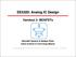 EE5320: Analog IC Design