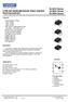 EL301X Series EL302X Series EL305X Series 6 PIN DIP RANDOM-PHASE TRIAC DRIVER PHOTOCOUPLER. Features: Description. Applications