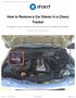 How to Remove a Car Stereo in a Chevy