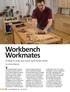 Workbench Workmates 10 Ways to make your bench work harder, better