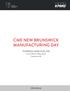 CME NEW BRUNSWICK MANUFACTURING DAY