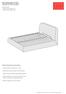 Nest Storage Bed in Fabric Designed by Niels Bendtsen